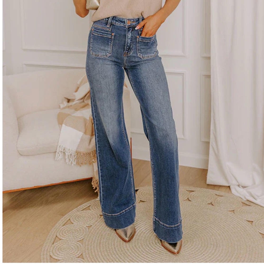 Risen High Rise Trouser Flares